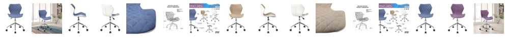 RTA Products Techni Mobili Modern Adjustable Office Task Chair
